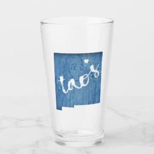 Taos New mexico Wood Grain Glaskopp