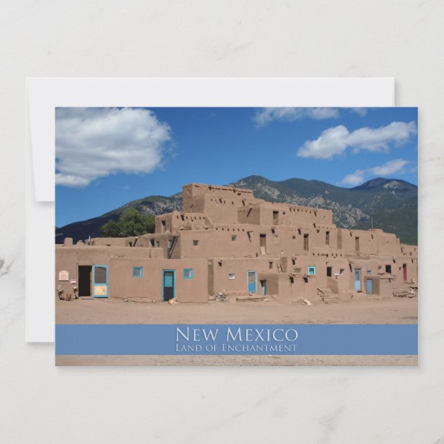 Taos Pueblo, New mexico (Framsida)