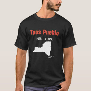 Taos Pueblo New York USA USA State America Travel T Shirt
