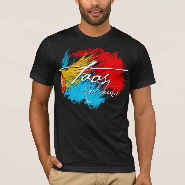 Taos som är ny - mexico tee shirt (Framsida)