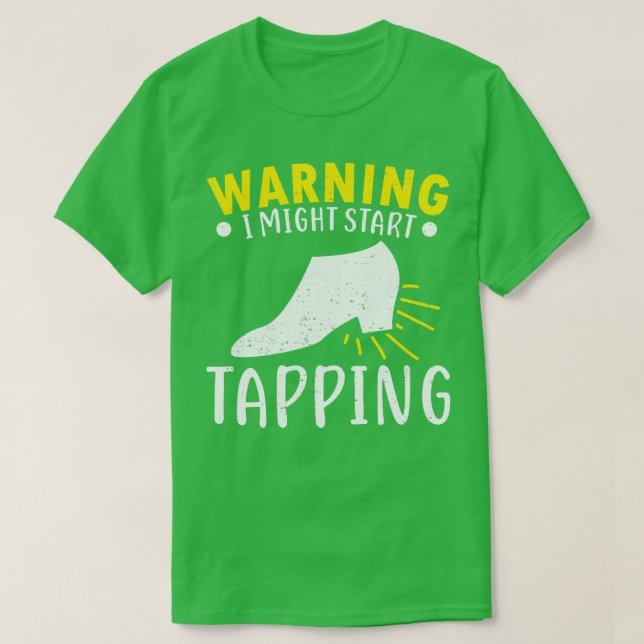 Tap Dance Dancing Dancer Teacher Gift T Shirt (Design framsida)