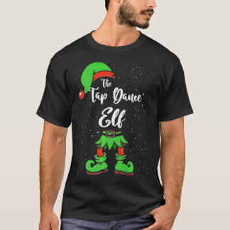 Tap Dance Elf Matching Family jul Pajama Cos T Shirt