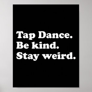 Tap Dance eller Tap Dancer Tap Dancing Poster