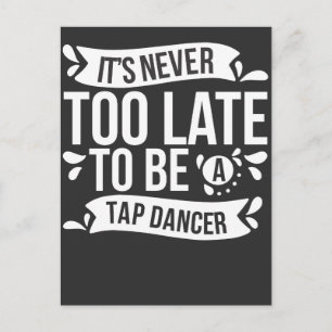 Tap Dance Instructor Dancing Passion Vykort
