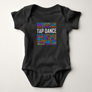 Tap Dance Ord Älskare Tap DancerDancing Teacher T Shirt