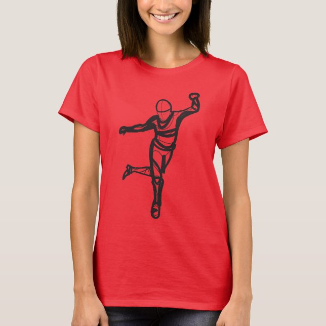 Tap Dance Ringer Tee (Framsida)