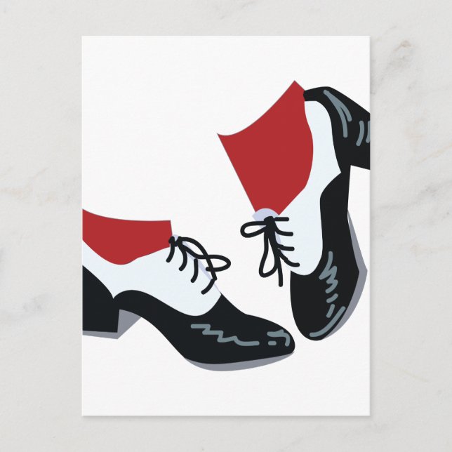 Tap Dance Vykort (Framsida)