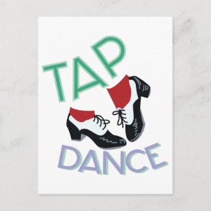 Tap Dance Vykort