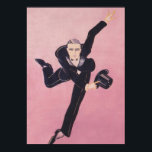 Tap Dancer Art Deco Vintage Art Poster<br><div class="desc">Tap Dancer Art Deco Vintage Art.</div>