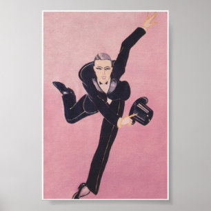Tap Dancer Entertainer Vintage affisch