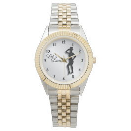 Tap Dancer Låt oss Dance Twelve Numbers Armbandsur