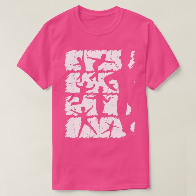 Tap Dancer Silhouette Dancing T Shirt (Design framsida)