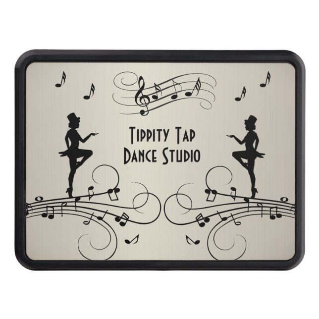 Tap Dancers Music Design Dragkroksskydd (Framsidan)