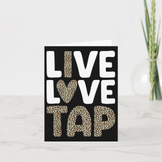 Tap Dancing Art För manar Women Dancing Cl Tap Kort