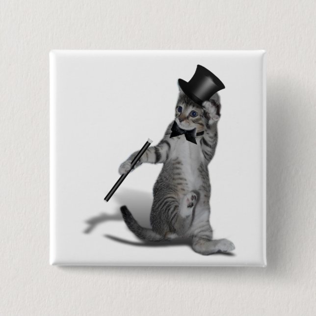 Tap Dancing Cat Knapp (Framsida)