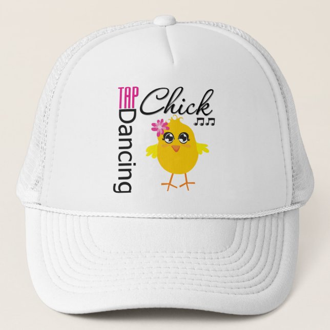 Tap Dancing Chick Truckerkeps (Framsida)
