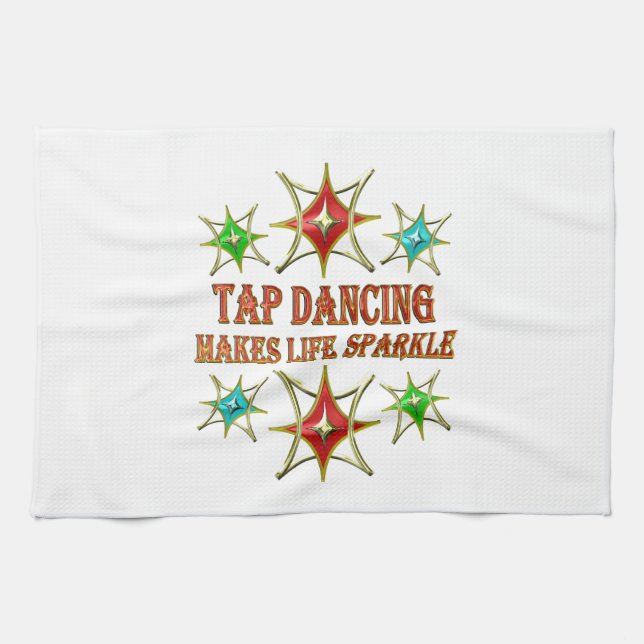 TAP DANCING FINARE STARS KÖKSHANDDUK (Horisontell)