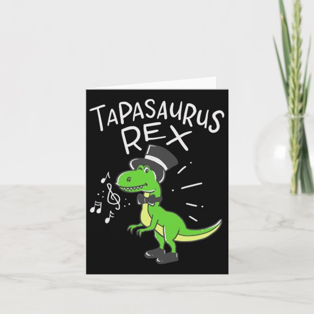 Tap Dancing-gåvor till Tap Dancers Dancing Di Kort (Framsida)