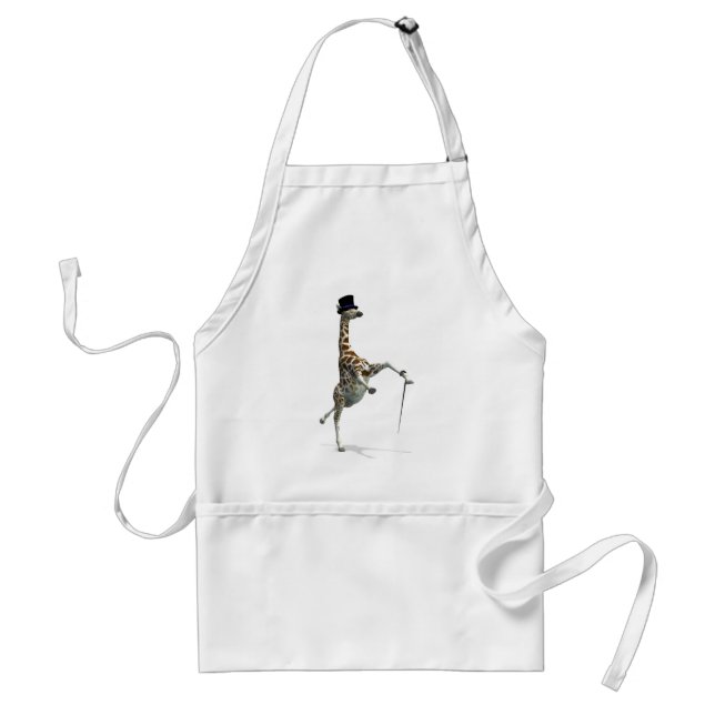 Tap Dancing Giraffe Förkläde (Framsidan)
