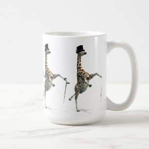 Tap Dancing Giraffe Kaffemugg