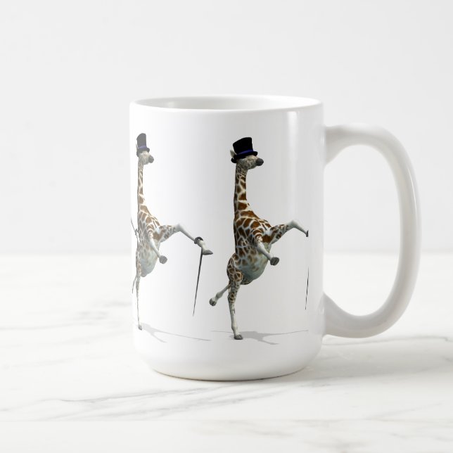 Tap Dancing Giraffe Kaffemugg (Höger)