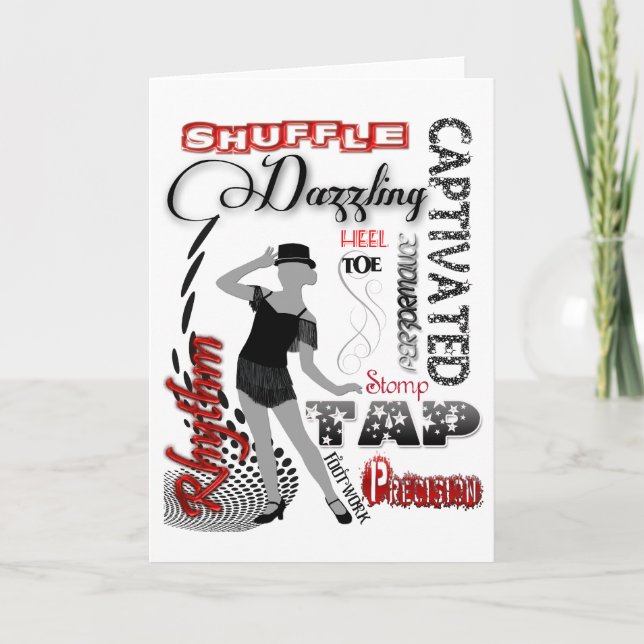 TAP Dancing Kort (Framsida)