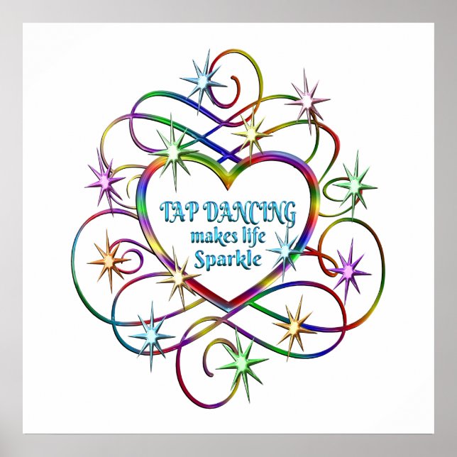 Tap Dancing Makes Life Gnistra Poster (Framsidan)