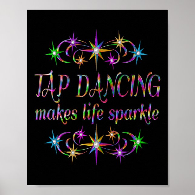 Tap Dancing Makes Life Gnistra Poster (Framsidan)
