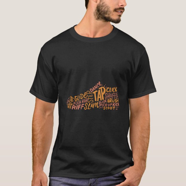 Tap Dancing Shoe Terms - Tap Dance Roligt Tap Danc T Shirt (Framsida)