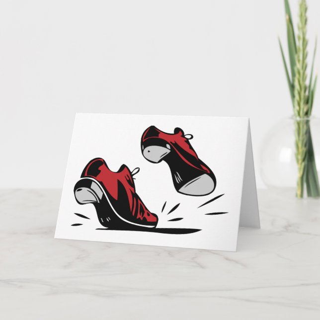 Tap Dancing Shoes Kort (Framsida)