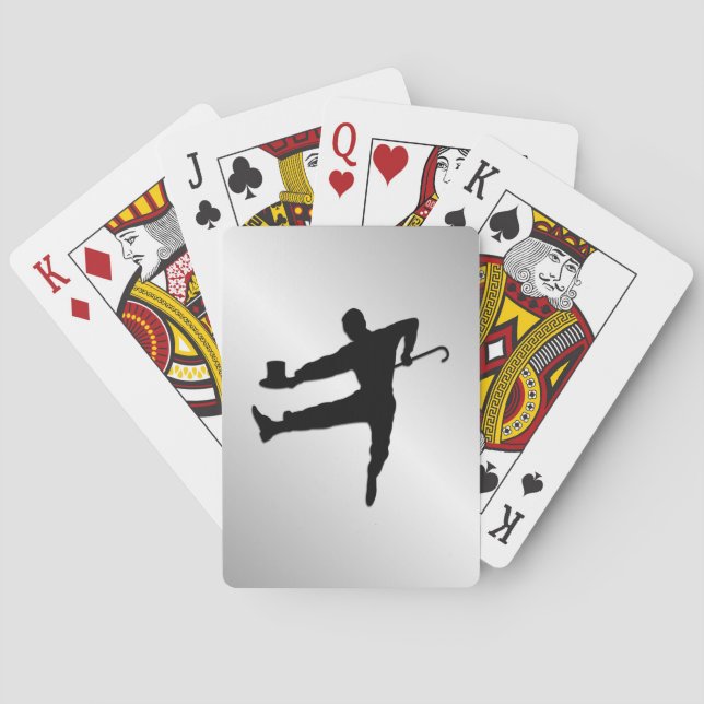Tap-dansare Spel Kort (Baksidan)