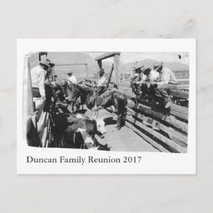 Tap Duncan Reunion-vykort Vykort