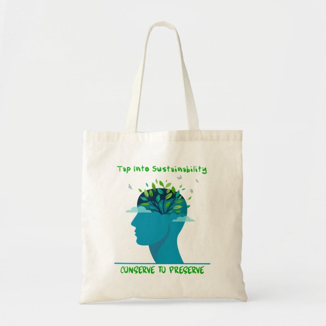 Tap Into Sustainability  Tygkasse (Framsidan)