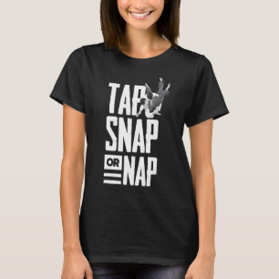 Tap Snap eller Nap Funny Jiu Jitsu T Shirt