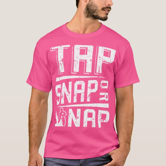 Tap Snap eller Nap Jiu Jitsu Brazilian Bjj-gåvor T Shirt (Framsida)