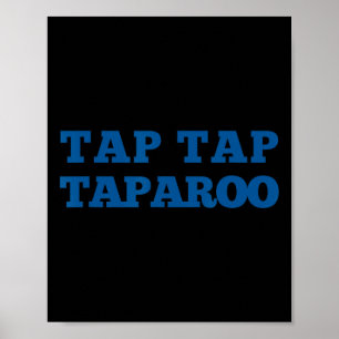 Tap Taparoo Motiverande Hockey Citat Män Kvinnor F Poster