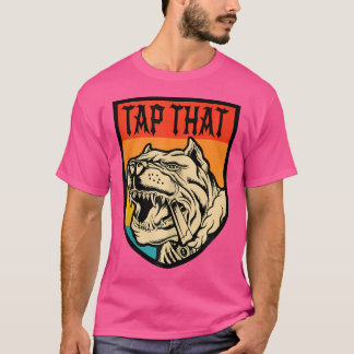 Tap Tha Pitbull Smoking Cigar T Shirt