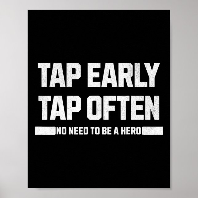 Tap Tidigt Poster (Framsidan)