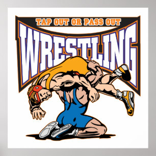 Tap ut Wrestlers Poster