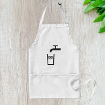 Tap Vatten Symbol Förkläde<br><div class="desc">Vi presenterar vår "rena Pour" Tap Vatten-symbol Apron - perfektens blandning av stil och miljömedvetande! Den här unika plattan ger inte bara lite luft till ditt köksbeteende, utan den kämpar också för själva kärnan i hållbarheten. 🚰 **Symbolisk elegance:** Förstärka enkelheten och renheten hos kranen vatten med vår exklusiv grafik med...</div>