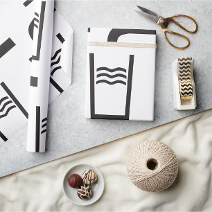 Tap Vatten Symbol Presentpapper