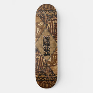 Tapa Tiki Hawaiian Skateboard