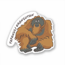 ’Tapanuli Orangutan’ Sticker