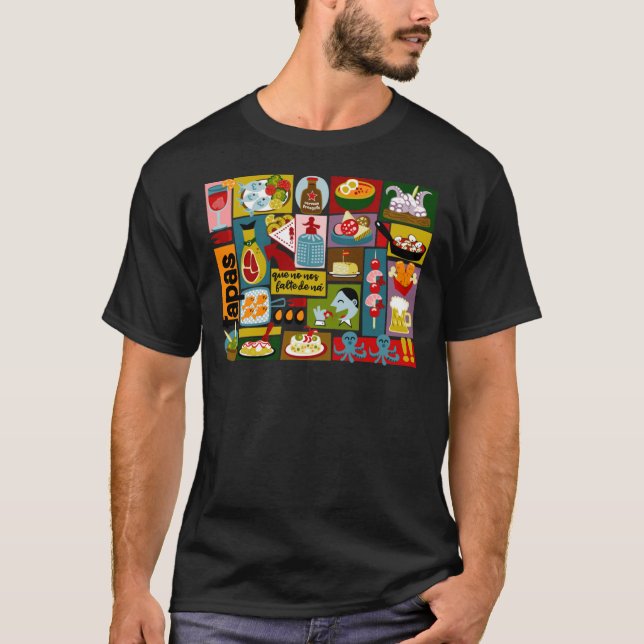 Tapas Classic T-Shirt (Framsida)