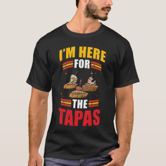 Tapas Spanish Food Spain Dishravel friend T Shirt