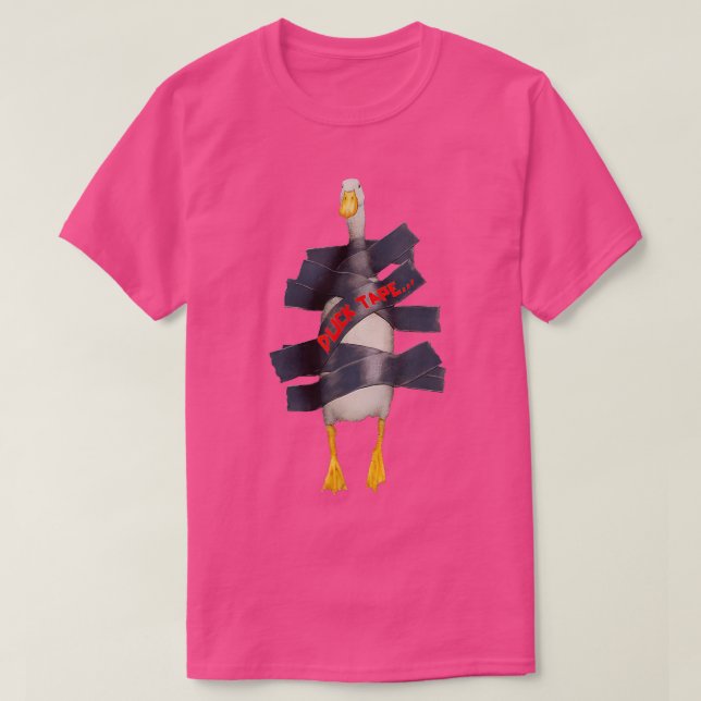 Tape Ankor Anka Älskare Anka T Shirt (Design framsida)