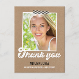 Taped Studenten - tackkort Vykort