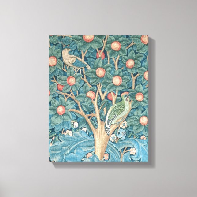 Tapestry, detaljer om träskpeppar canvastryck (Framsida)