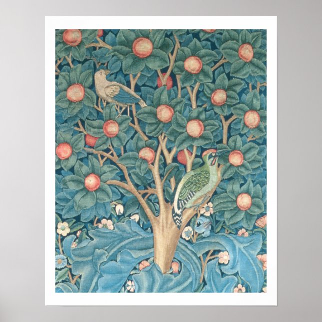 Tapestry, detaljer om träskpeppar poster (Framsidan)