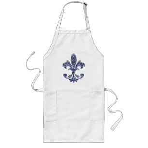 Tapestry Fleur de lis 1 Långt Förkläde